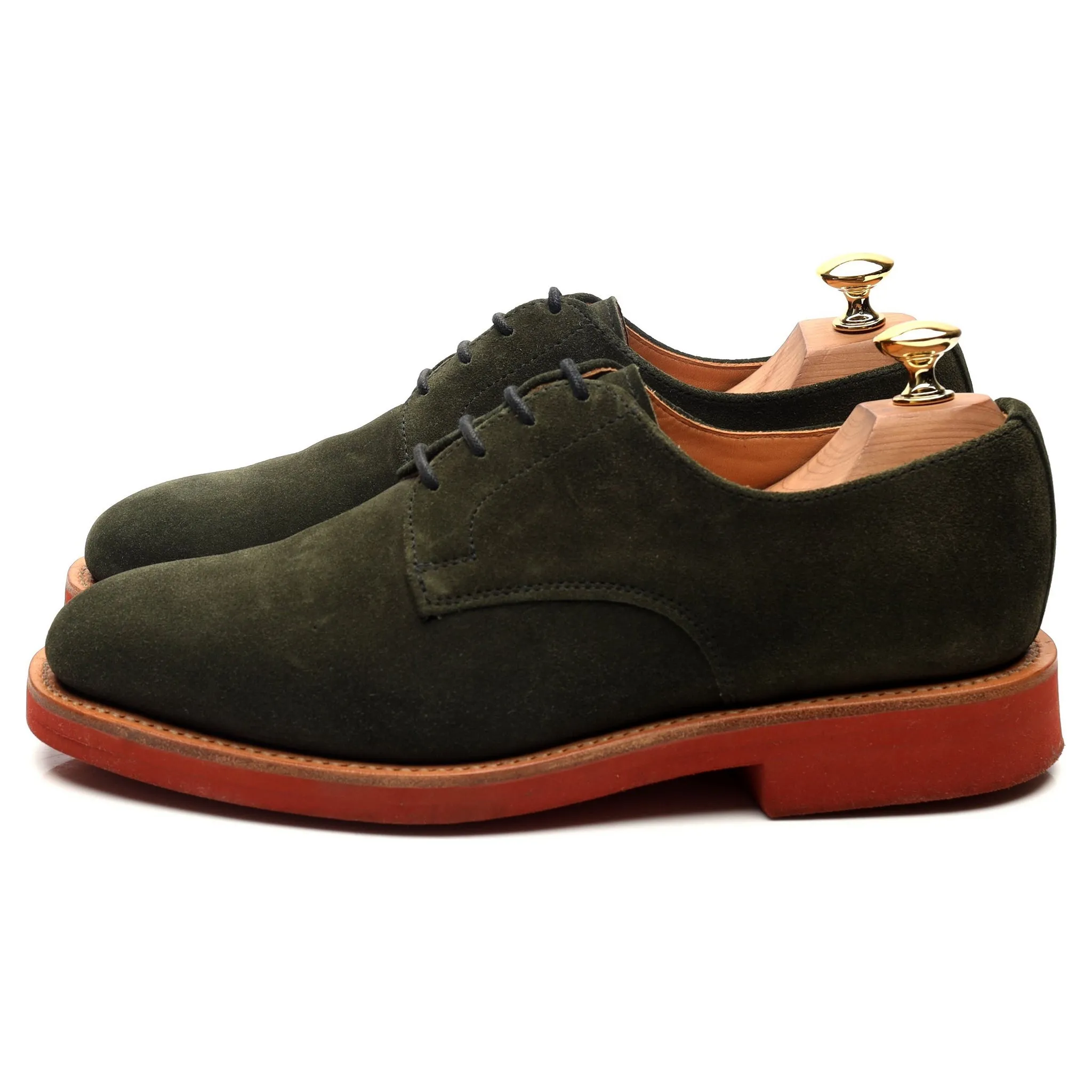 'Jack Green Suede Derby UK 6.5 F