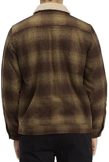 jacket Billabong Barlow Sherpa - Coffee - men´s