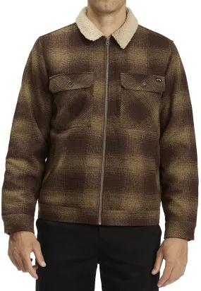 jacket Billabong Barlow Sherpa - Coffee - men´s