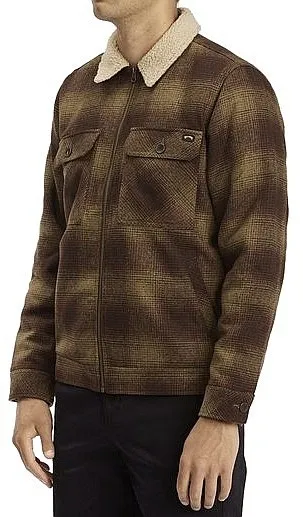 jacket Billabong Barlow Sherpa - Coffee - men´s