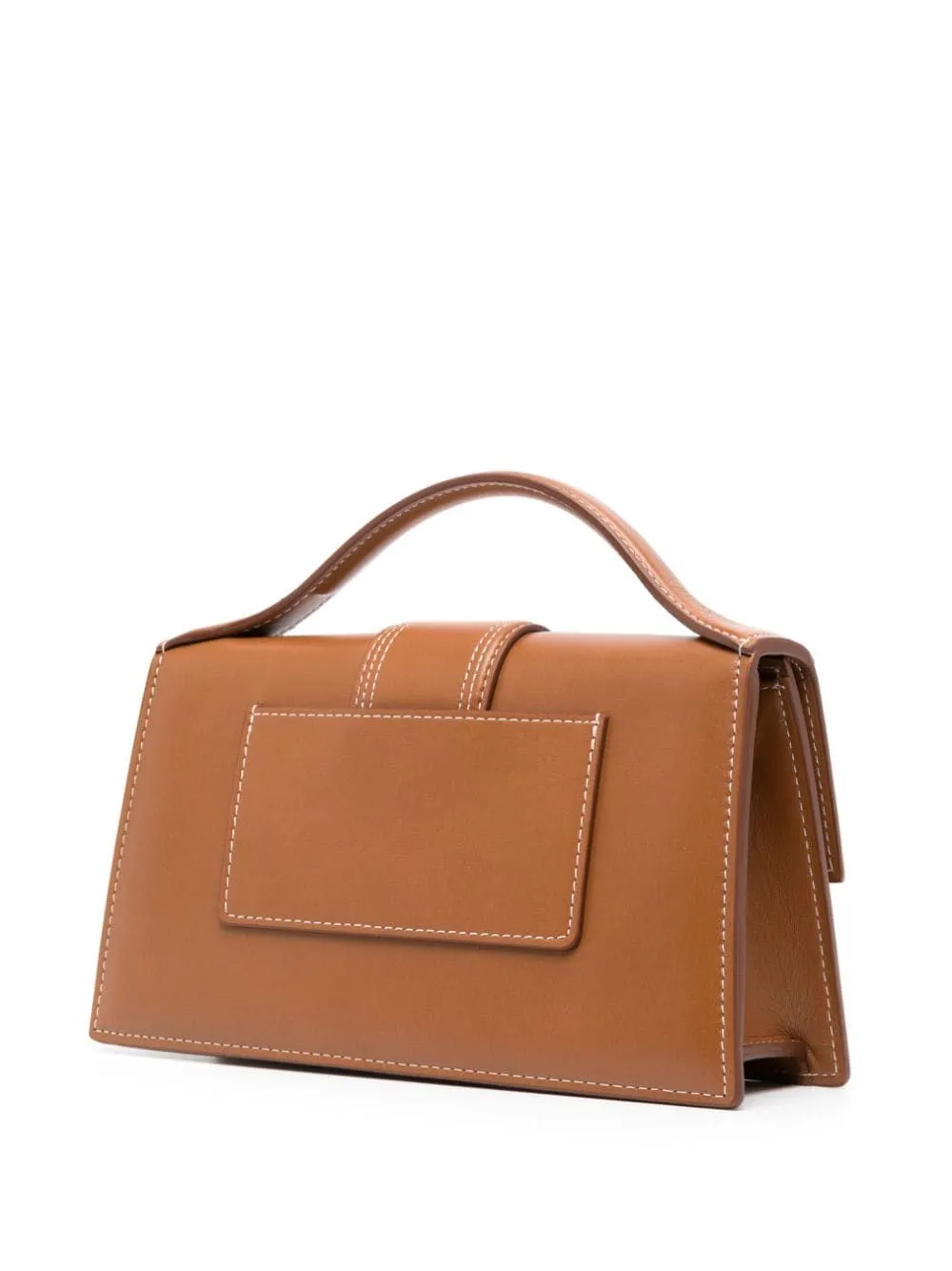 JACQUEMUS Elegant Mini Grand Leather Handbag 23.5cm