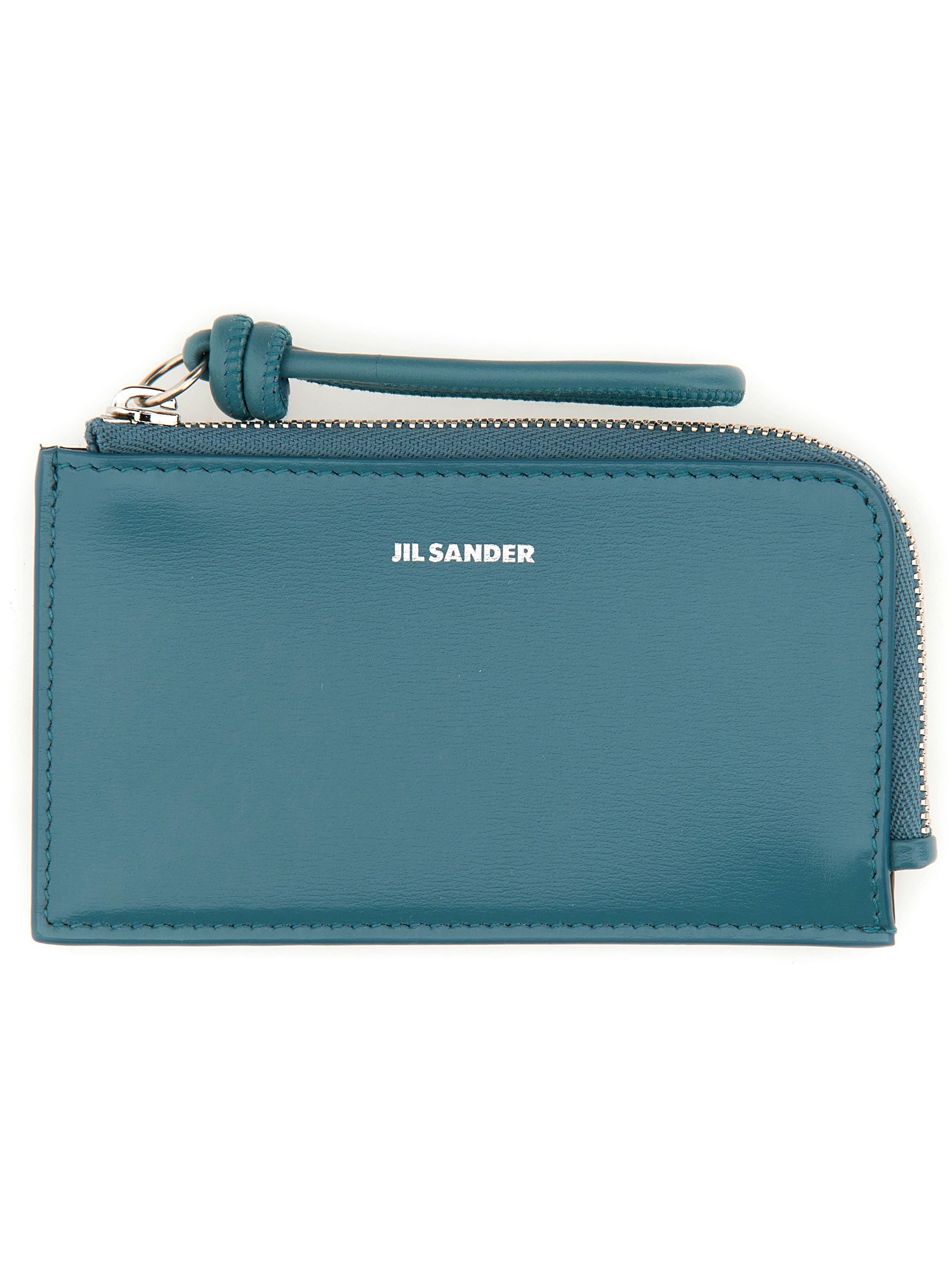 JIL SANDER    LEATHER ENVELOPE COIN PURSE