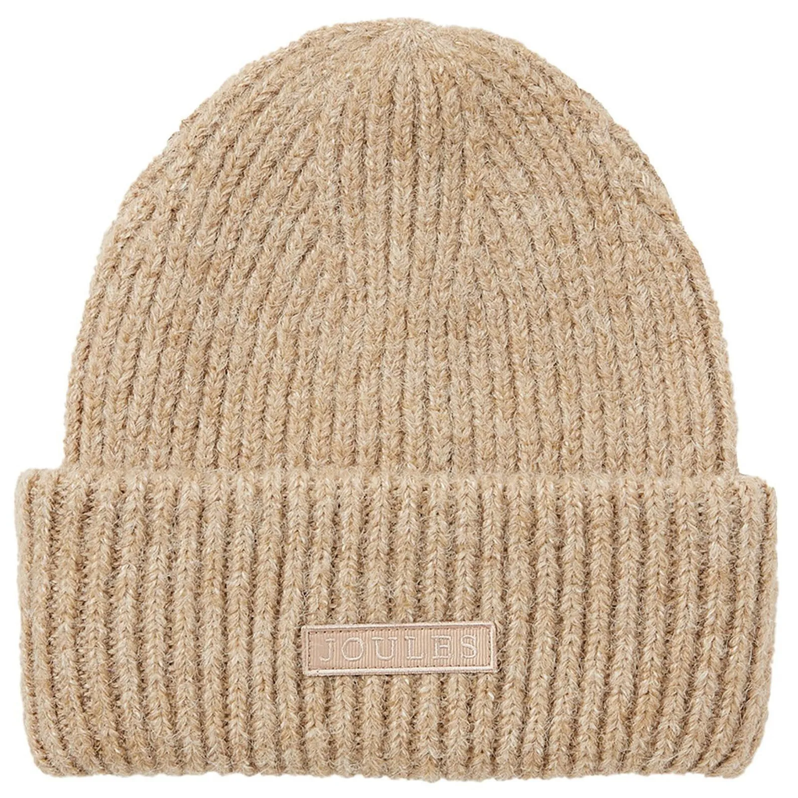 Joules Womens Eloise Knitted Beanie - Oatmeal