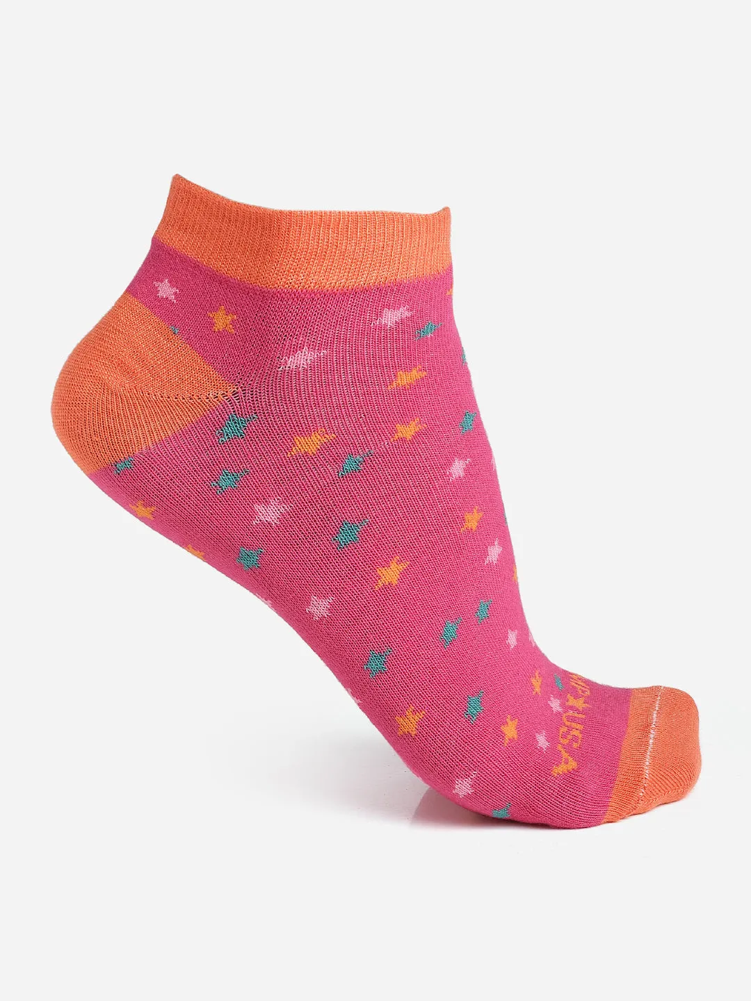 JUMP USA Set of 3 Ankle Length Socks For Women