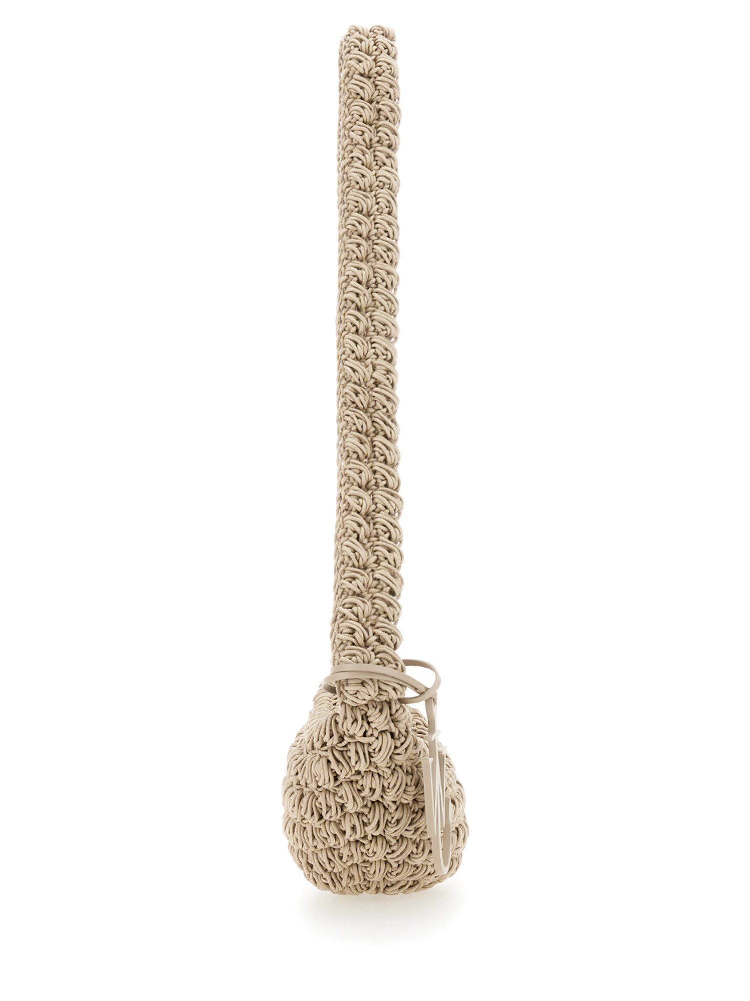 JW ANDERSON    KNITTED POP CORN SLING BAG WITH WOVEN PATTERN