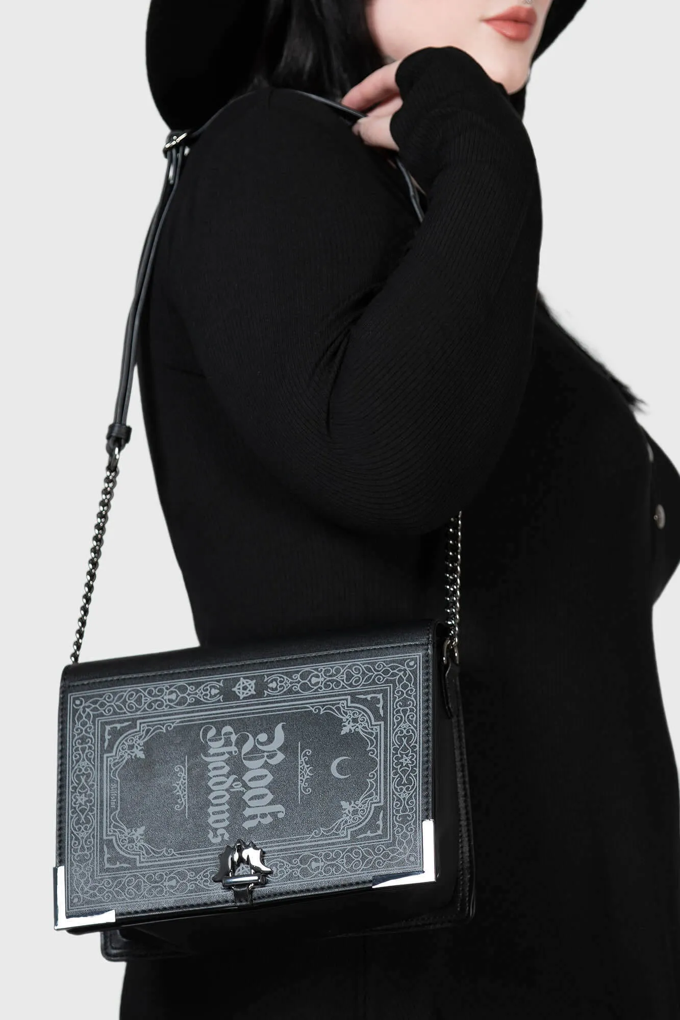 Killstar Barbastella Book of Shadows Bag Black