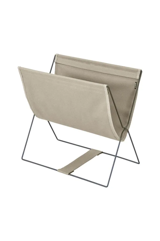 King Jim - New Basic Foldable Magazine Rack - Beige