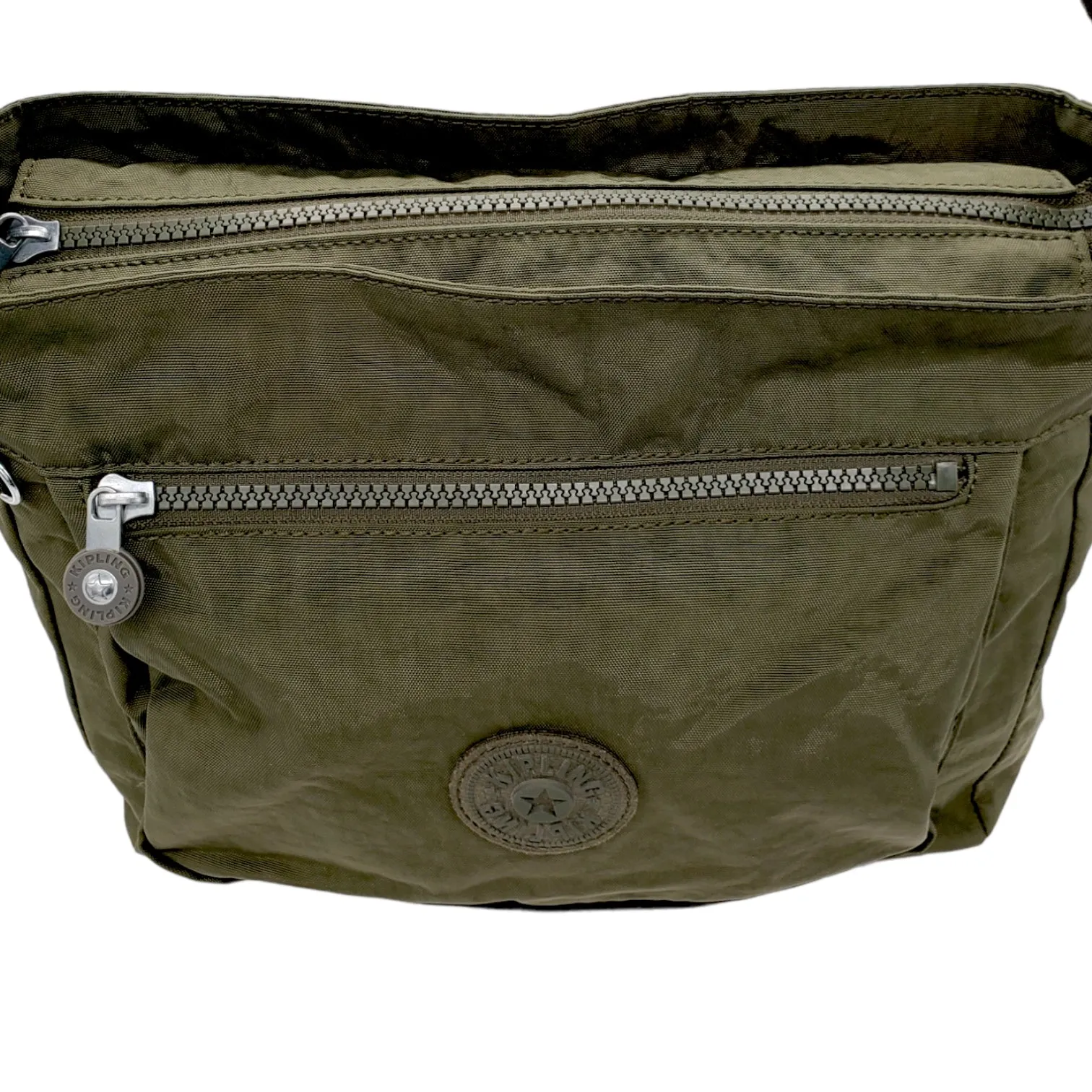 Kipling Green Live Light Shoulder Bag