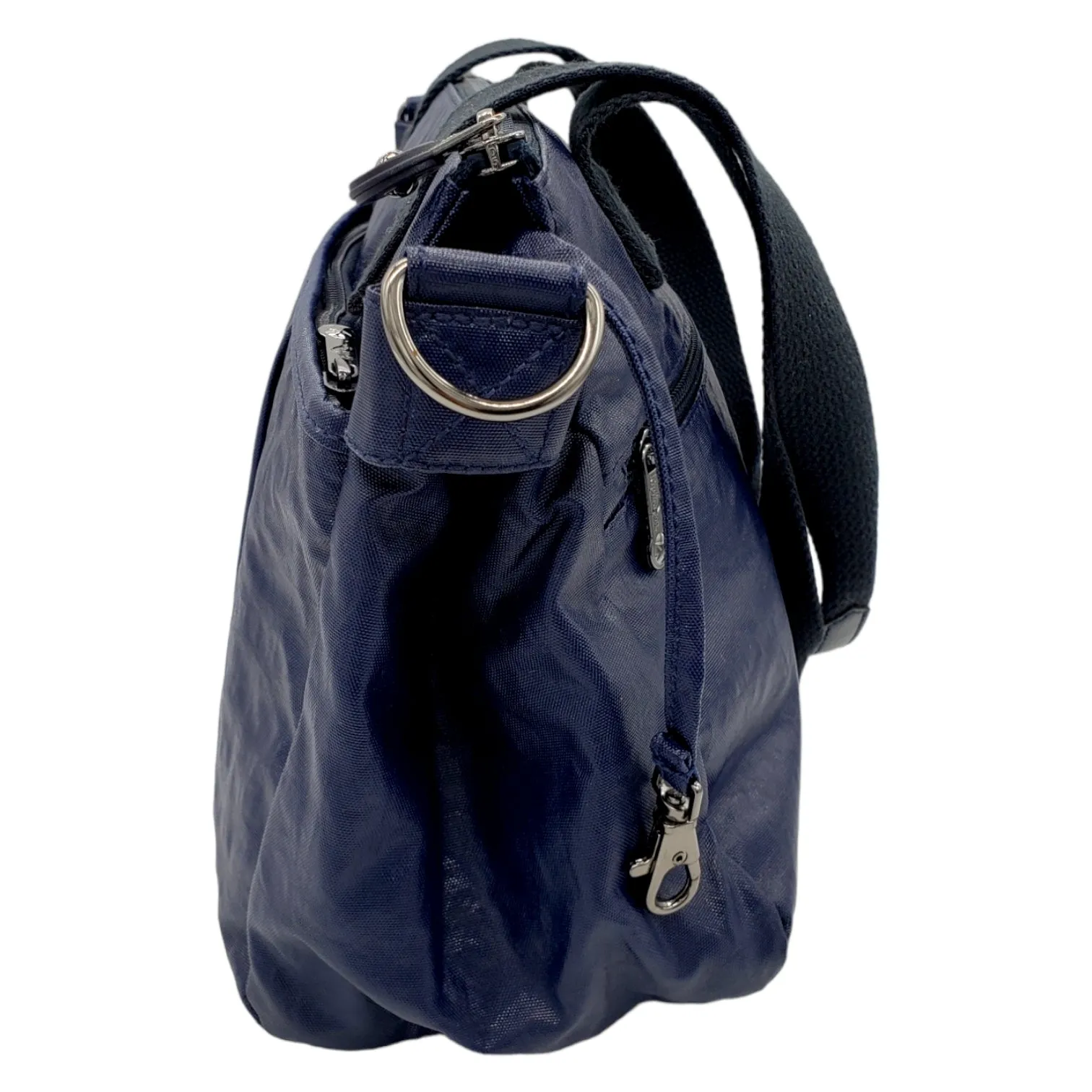 Kipling Navy Textured Shoulder Bag