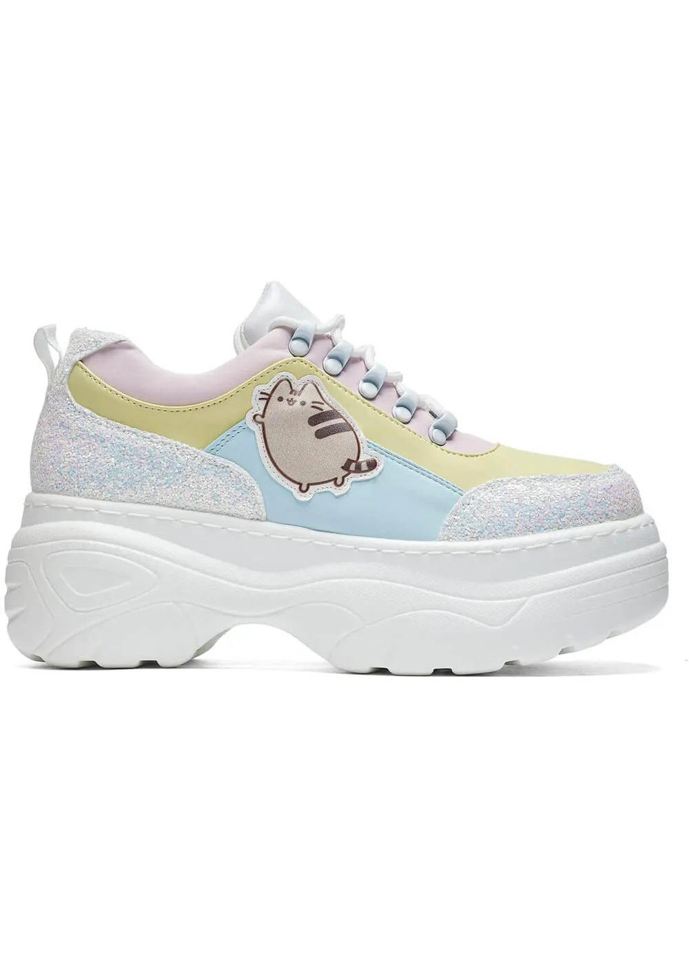 Koi x Pusheen Unicorn Glitter Chunky Trainers Multi