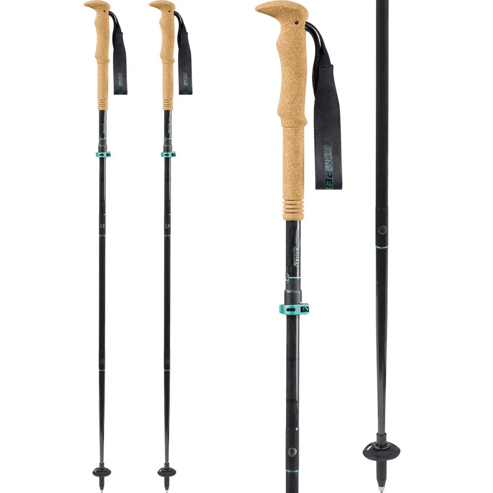 Komperdell - Carbon FXP.4 Summit Vario Compact Hiking Poles black bronze