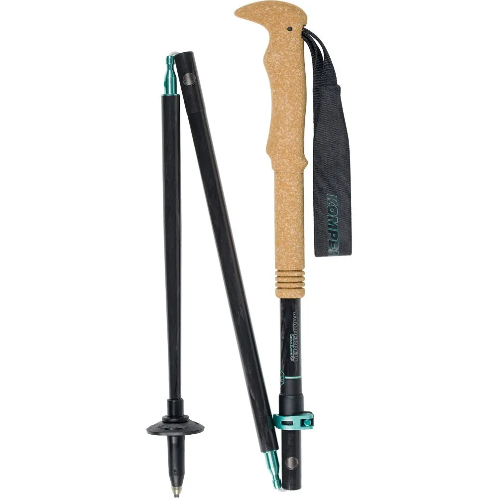 Komperdell - Carbon FXP.4 Summit Vario Compact Hiking Poles black bronze