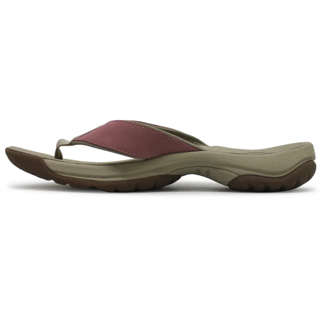 Kona Flip TG Full Grain Leather Women's Toe Post Sandals