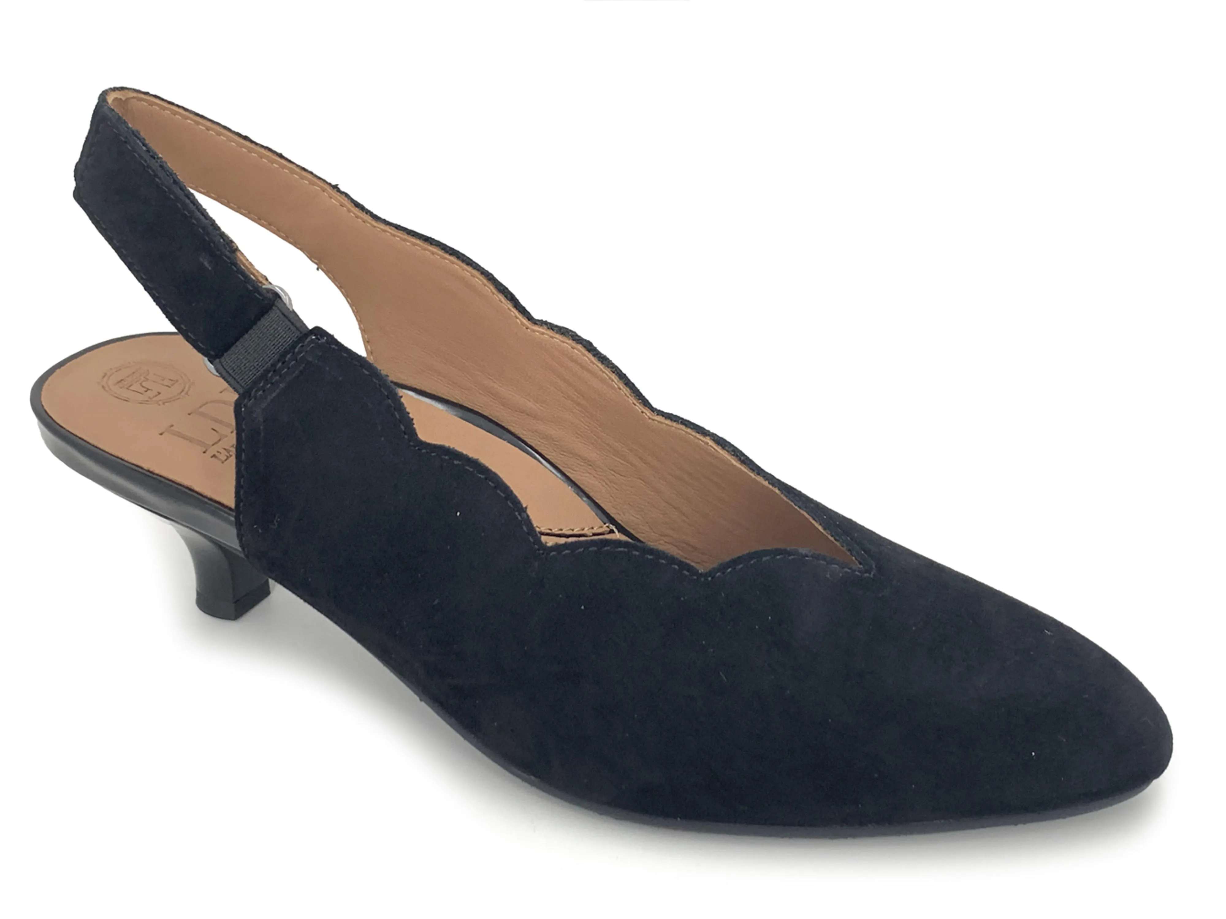 L'Amour Des Pieds Hulda Sling-back Pump Black