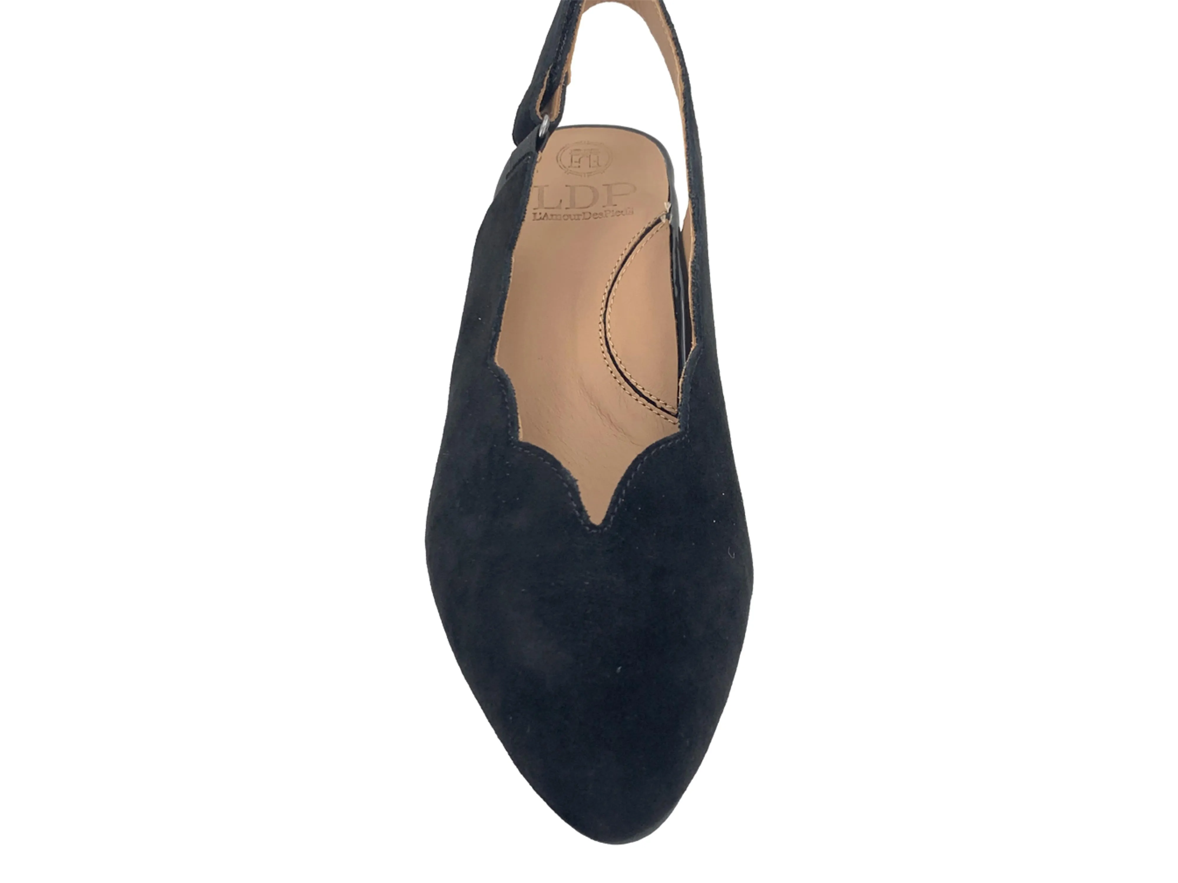 L'Amour Des Pieds Hulda Sling-back Pump Black