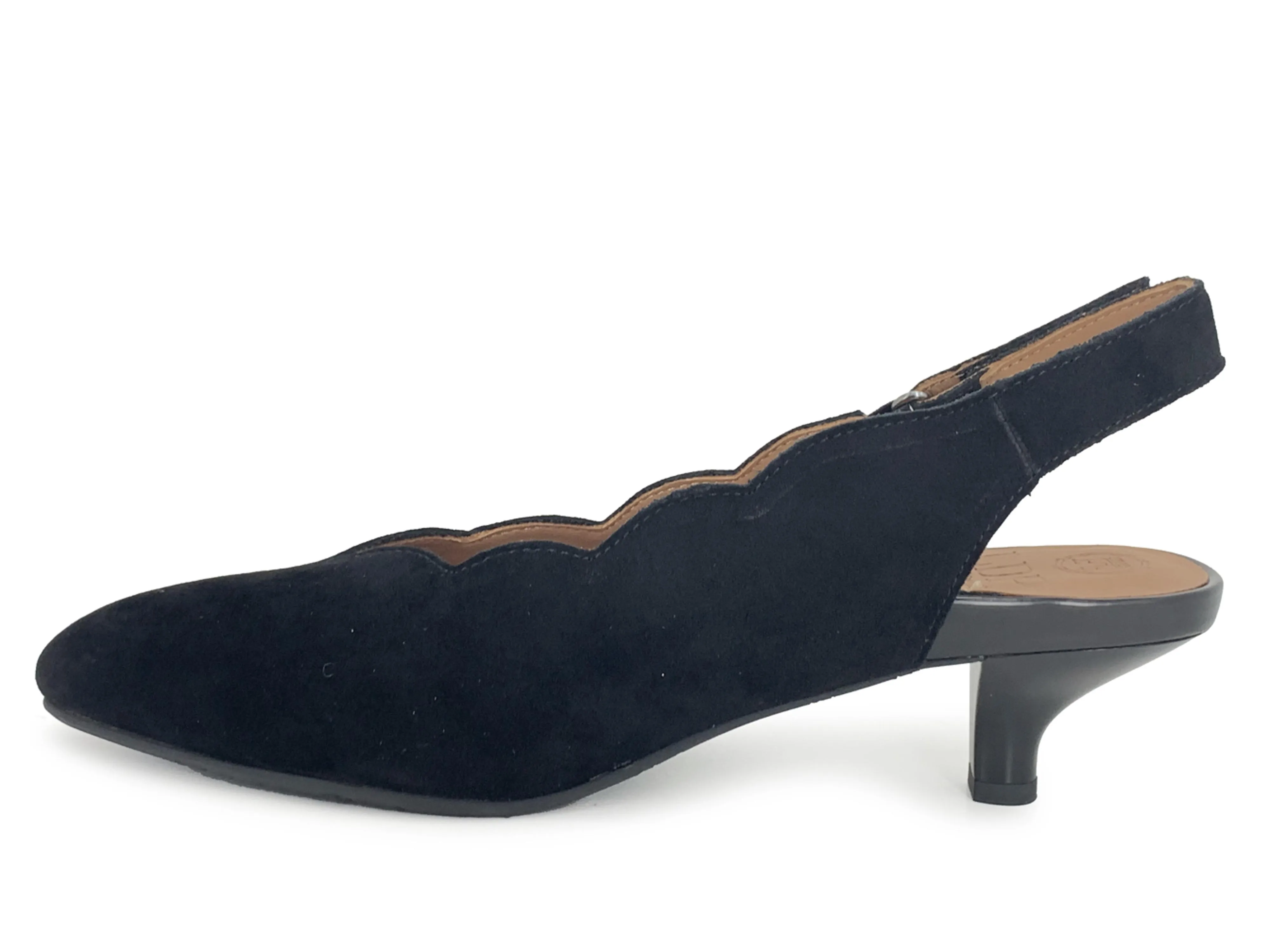 L'Amour Des Pieds Hulda Sling-back Pump Black