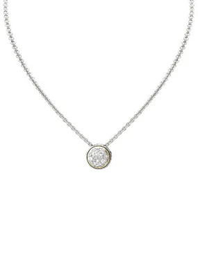 Lanna Solitaire Pave Necklace by John Medeiros