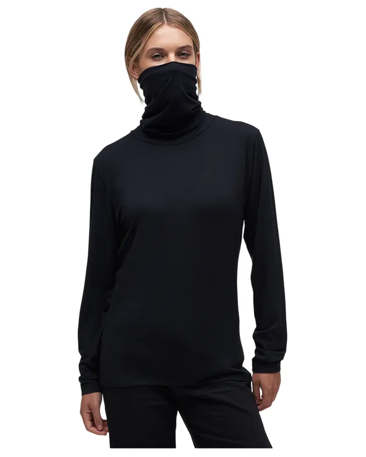 Le Bent Womens Lightweight High Roller Black | Thermals Womens | Snow Skiers Warehouse