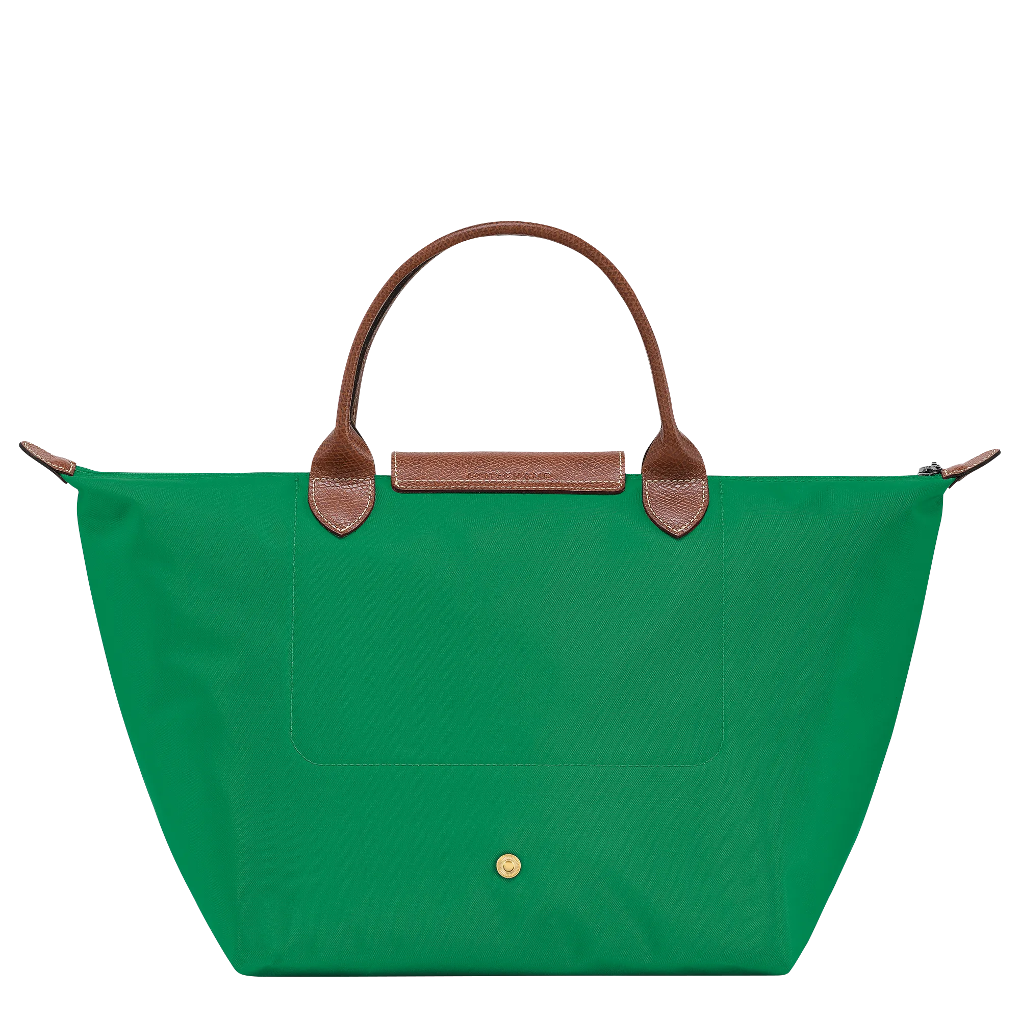 Le Pliage Original M Handbag Green - Recycled canvas