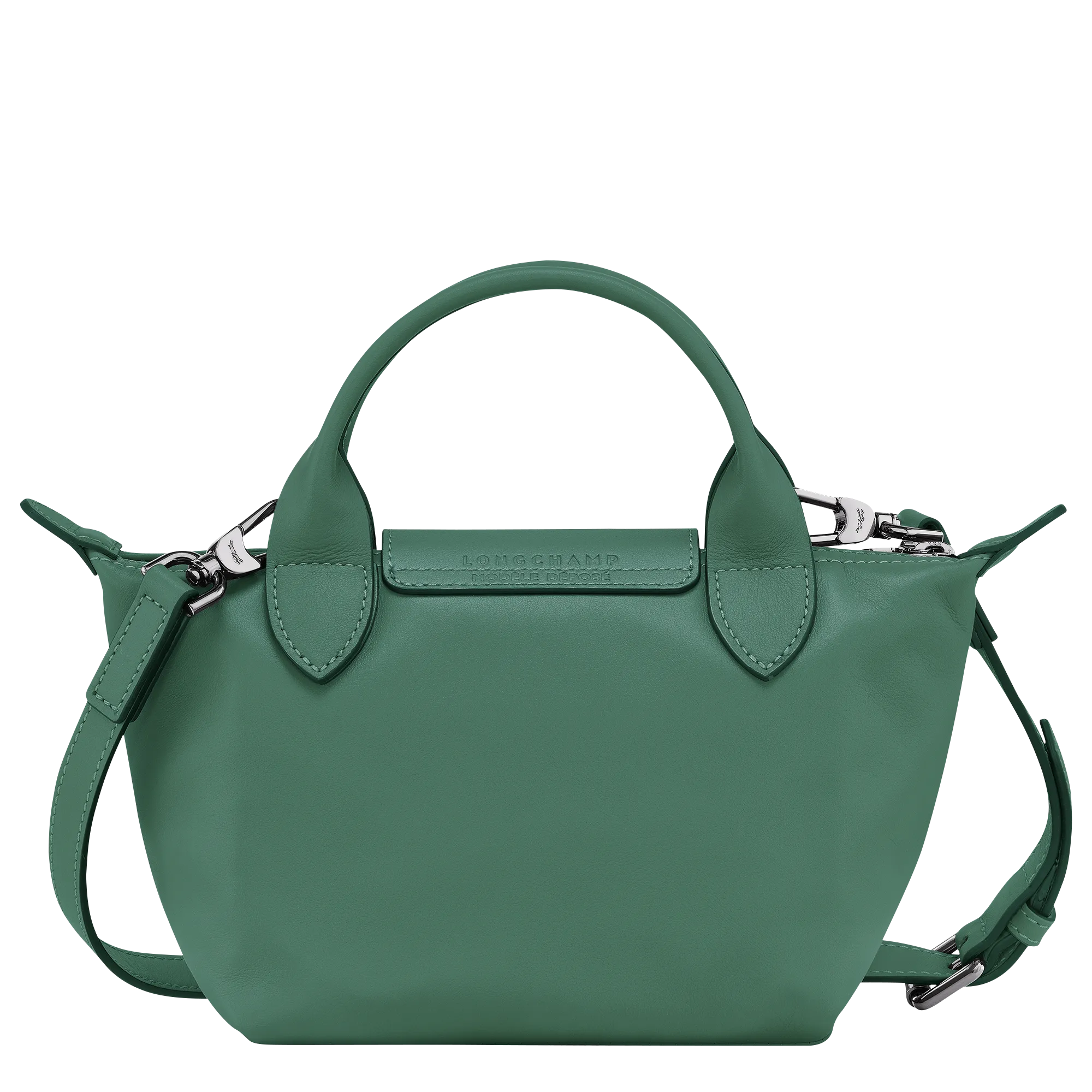 Le Pliage Xtra XS Handbag Sage - Leather