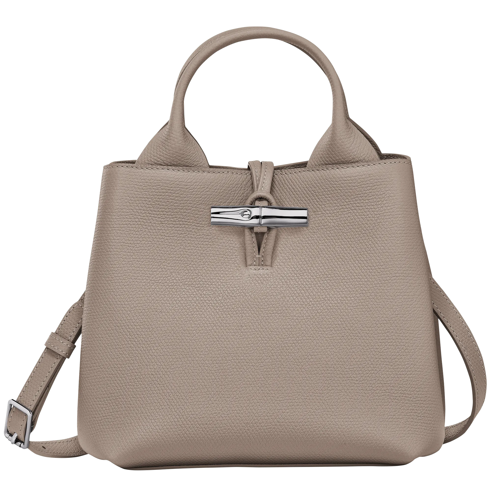 Le Roseau S Handbag Clay - Leather