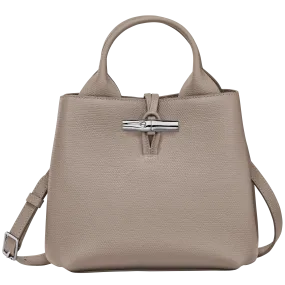 Le Roseau S Handbag Clay - Leather