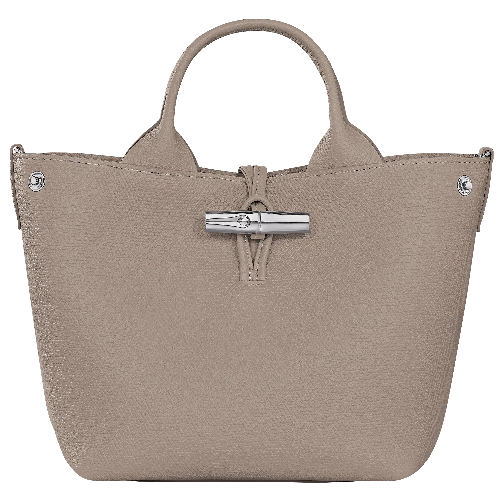 Le Roseau S Handbag Clay - Leather