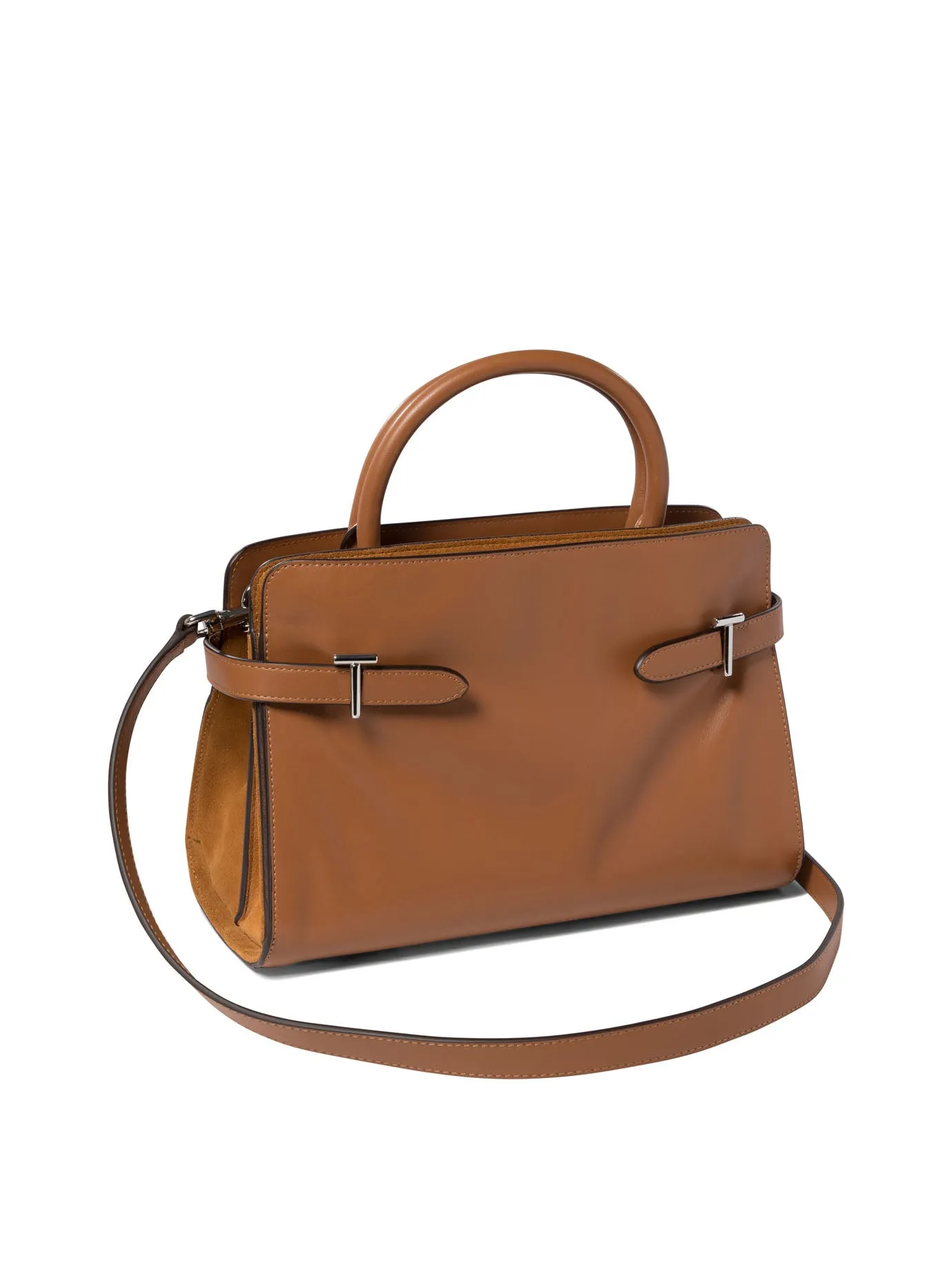 LE TANNEUR Emilie Mini Leather Handbag - Brown