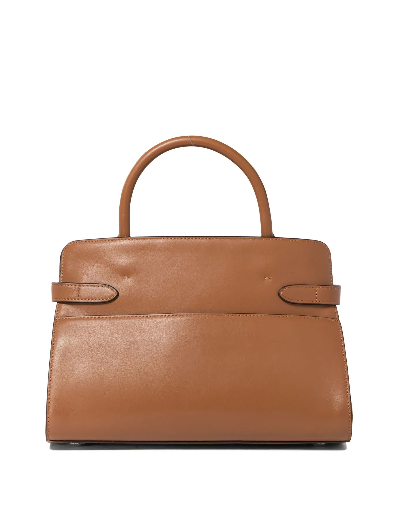 LE TANNEUR Emilie Mini Leather Handbag - Brown