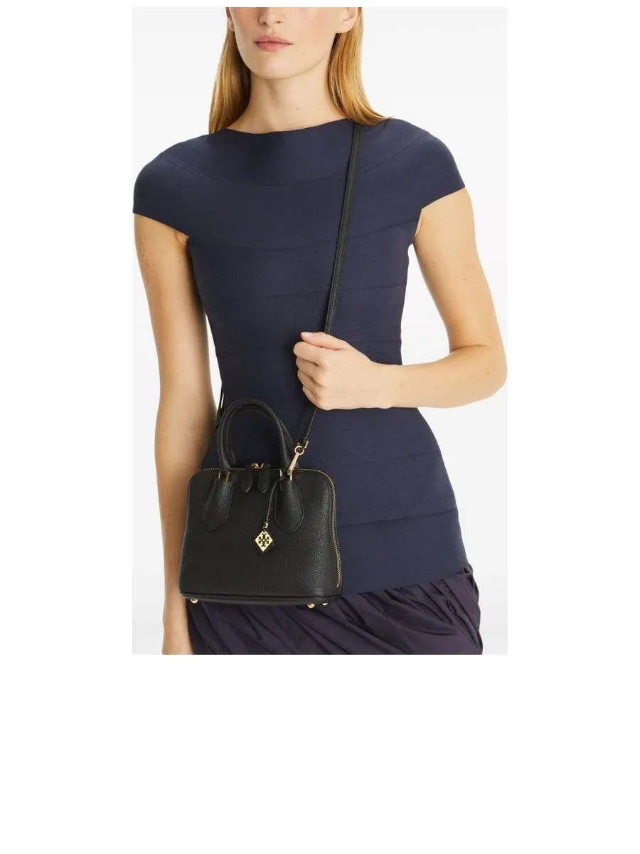 Leather Grained Texture Handbag