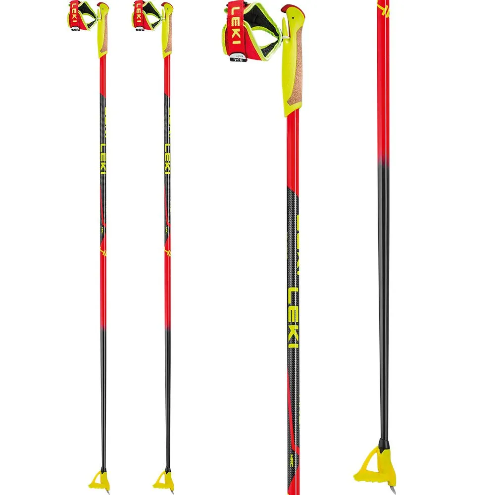 LEKI - HRC Junior Cross Country Poles Kids bright red