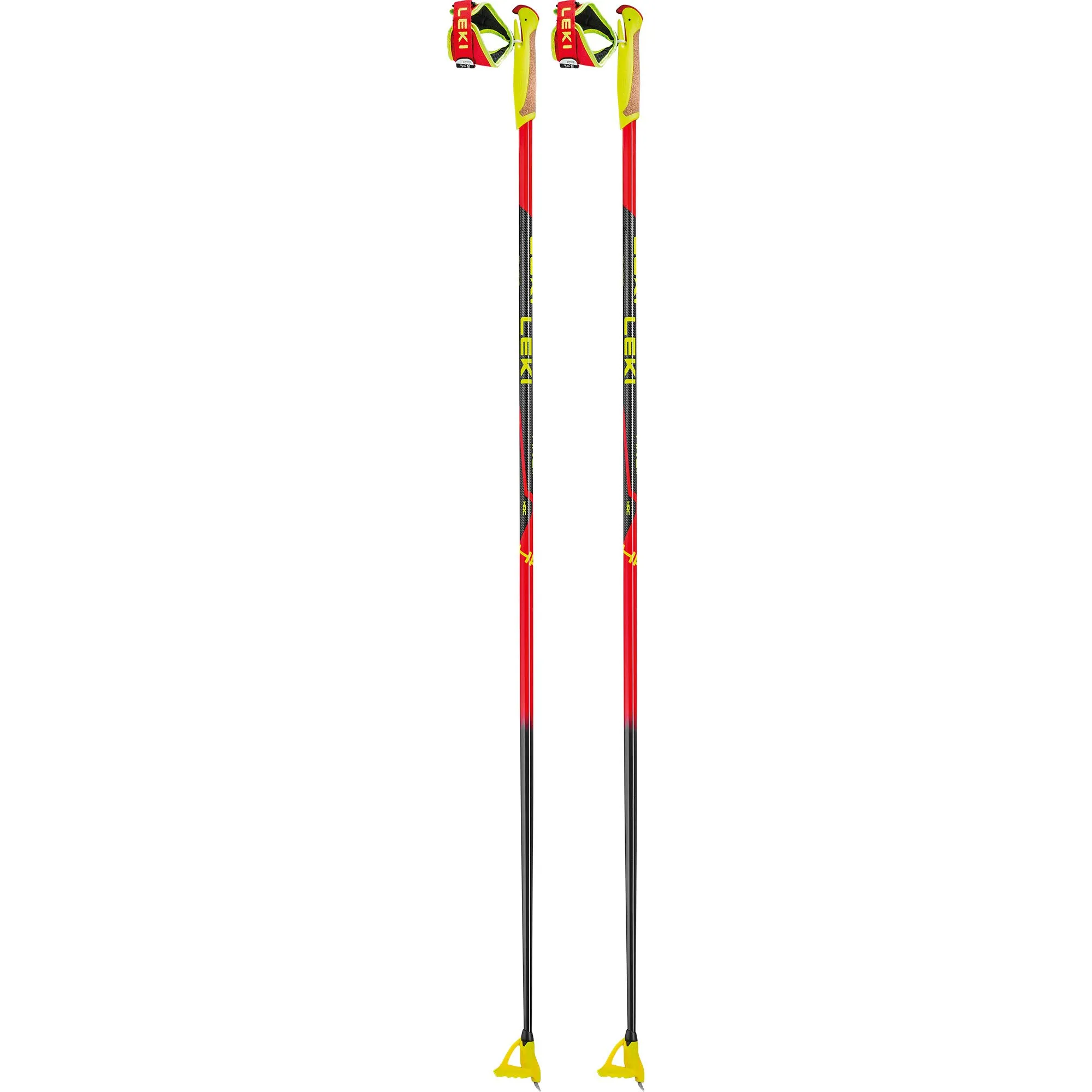 LEKI - HRC Junior Cross Country Poles Kids bright red