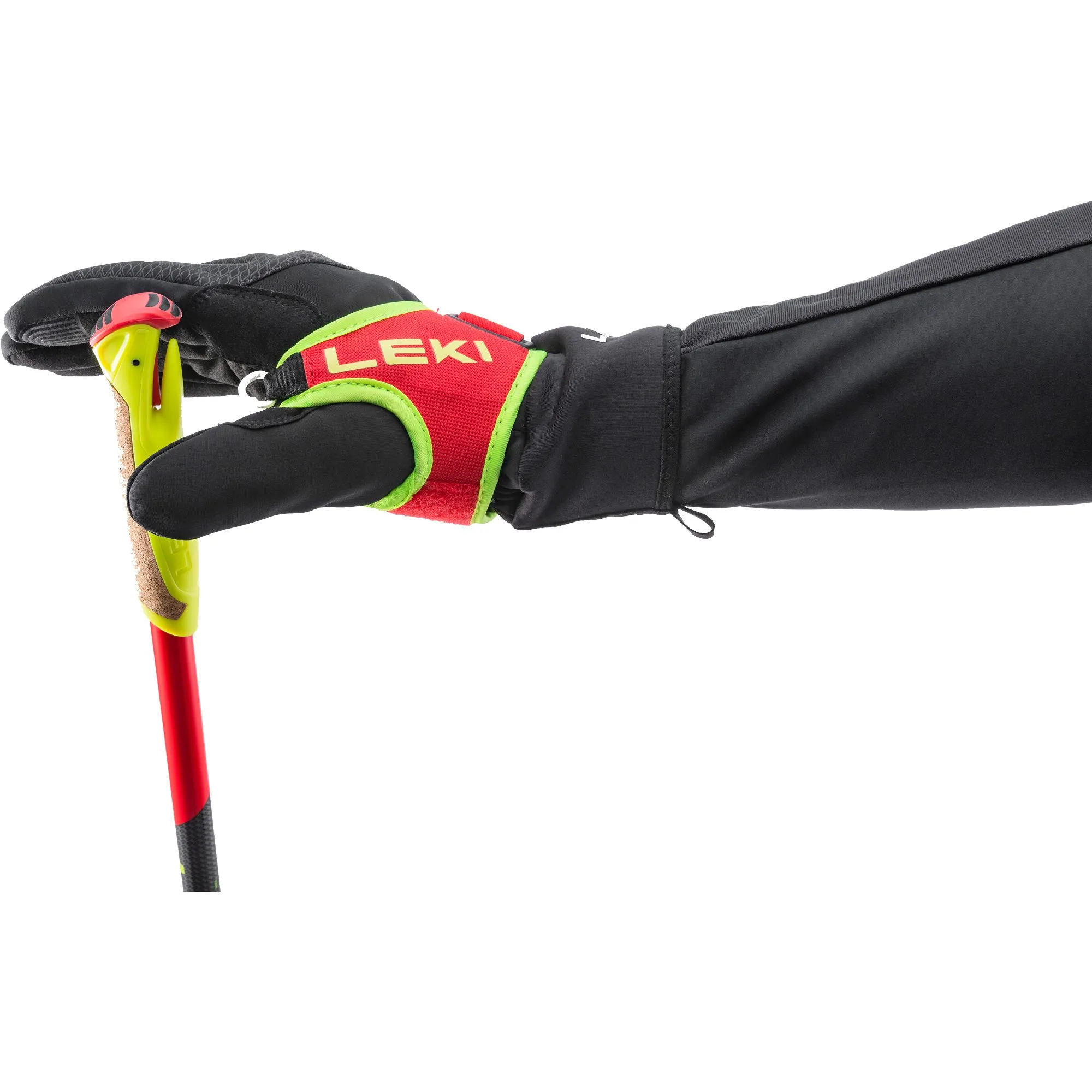 LEKI - HRC Junior Cross Country Poles Kids bright red