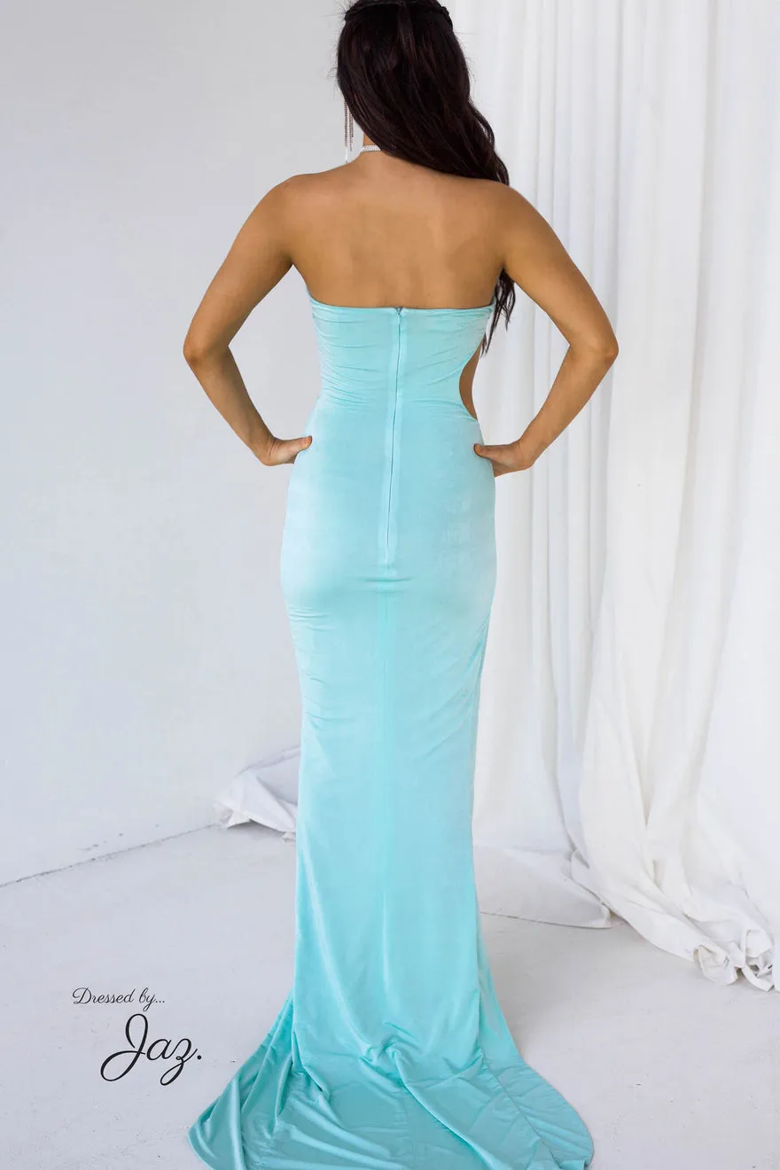 ----Lia Stublla   ----Bianca Gown - Aqua ---