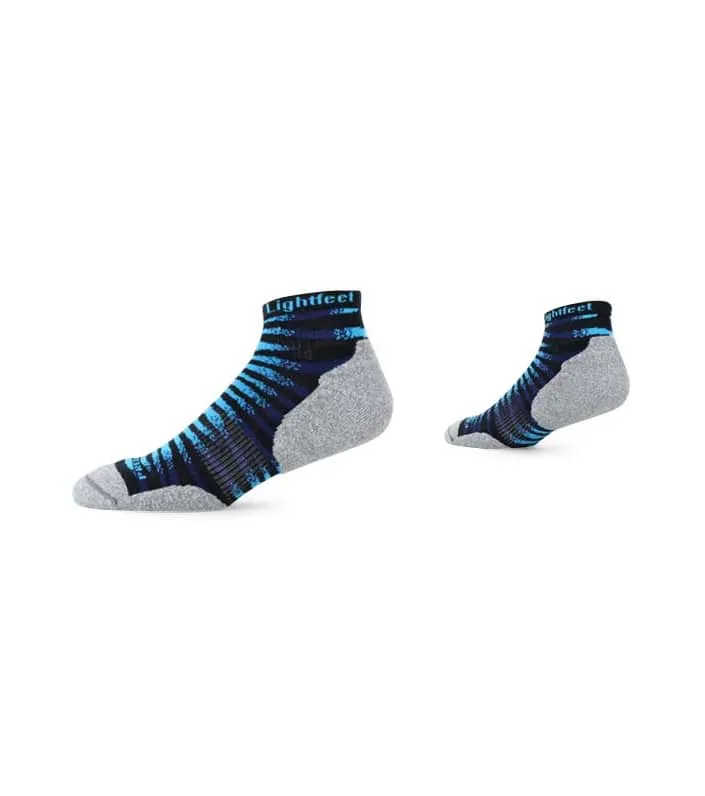 lightfeet predator mini crew socks - 1 pair