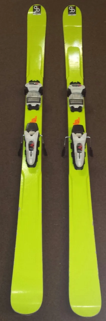 Line Afterbang Used Skis with Marker Griffon Demo Bindings 2014