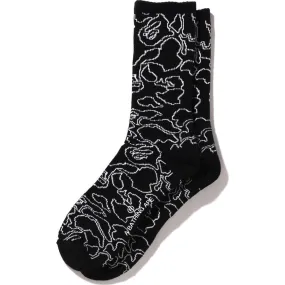 LINE CAMO SOCKS MENS