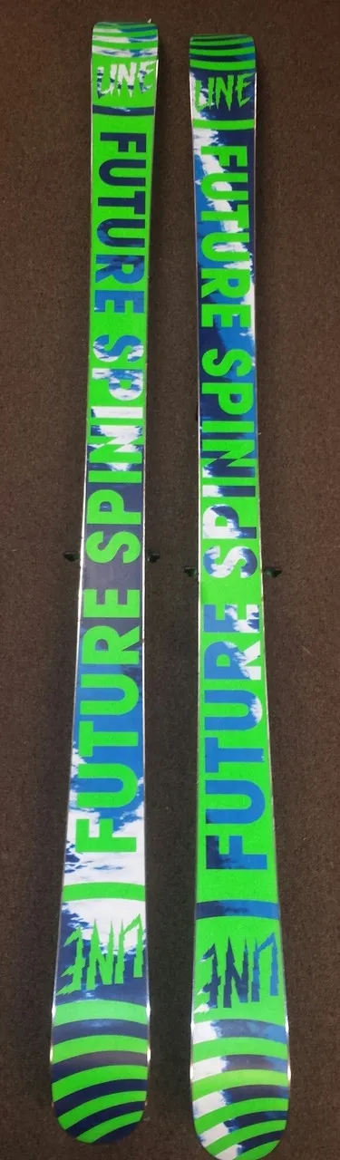 Line Future Spin used Skis with Marker Griffon Demo Bindings 2014