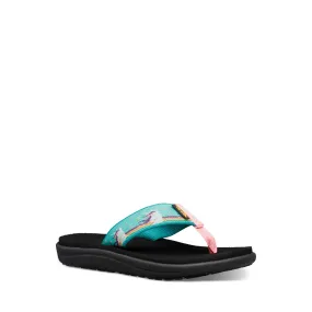 Little Kid's Teva Voya Flip Color: Unicorn Waterfall