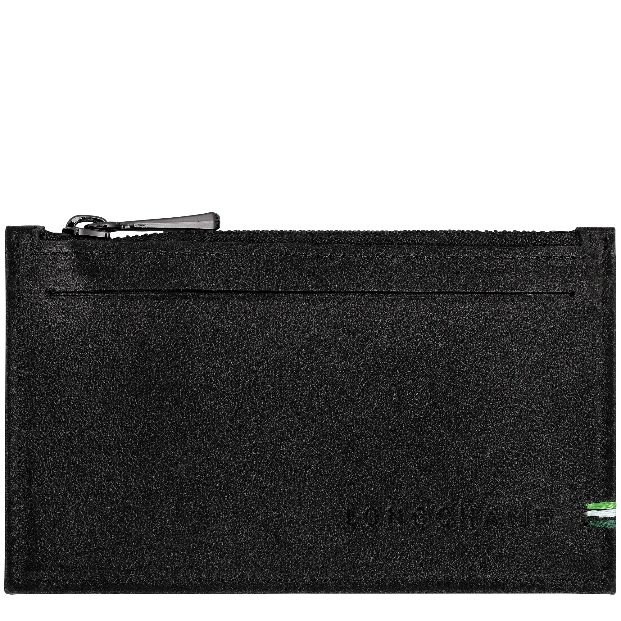 Longchamp sur Seine Coin purse Black - Leather