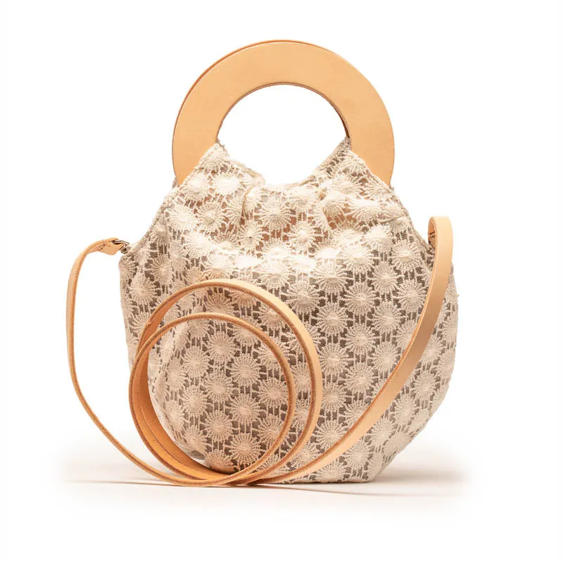 LOOPY Lace | Ivory Handbag