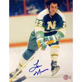 Lou Nanne Autographed North Stars 8x10 Photo