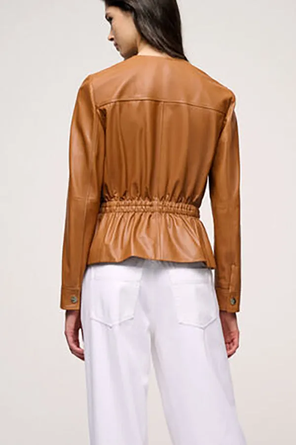 Luisa Spagnoli VICARIO LEATHER JACKET