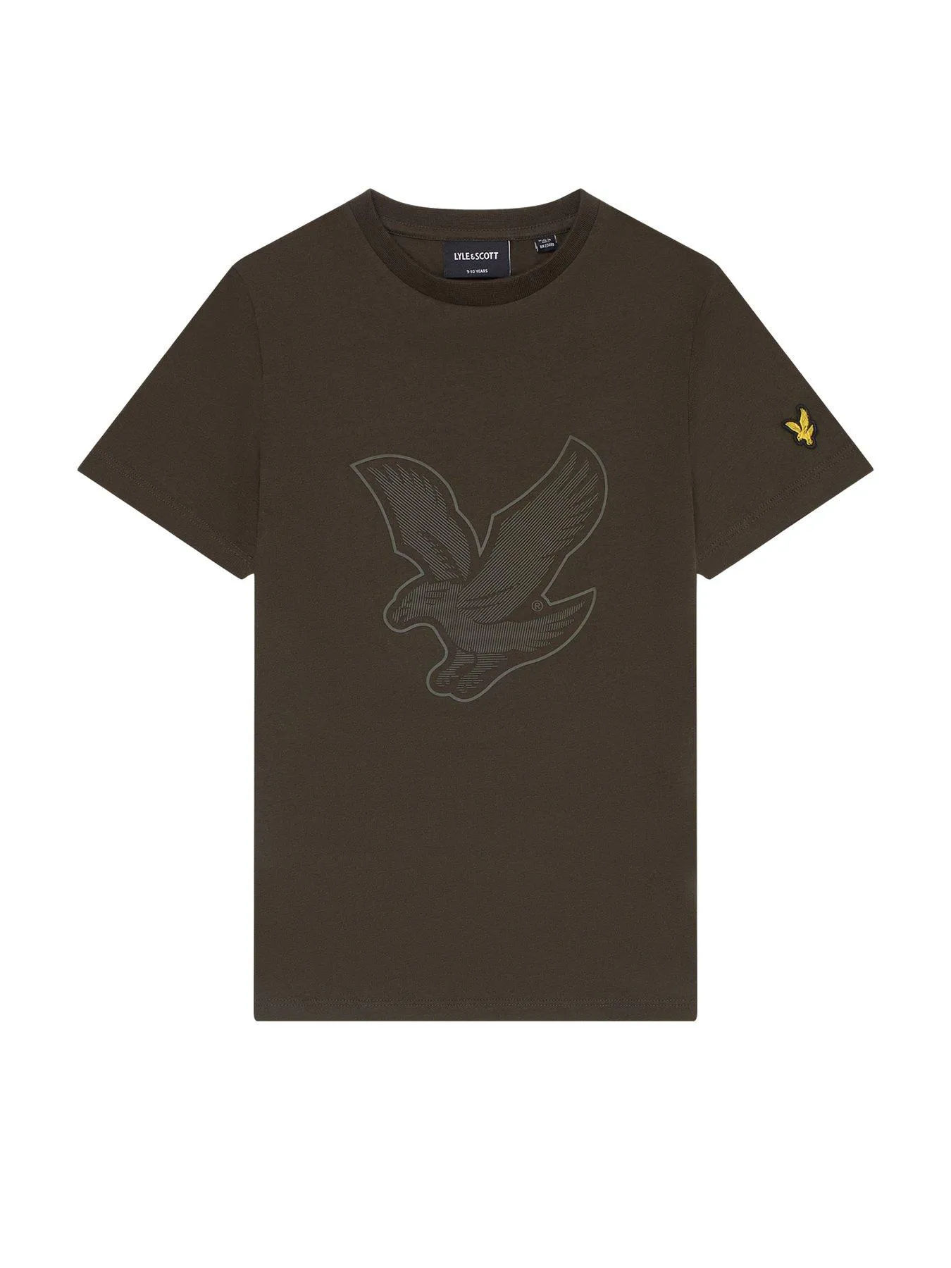 Lyle & Scott Boys Graphic Eagle T-shirt - Black