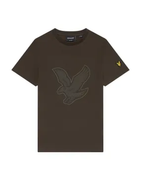 Lyle & Scott Boys Graphic Eagle T-shirt - Black