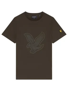 Lyle & Scott Boys Graphic Eagle T-shirt - Khaki