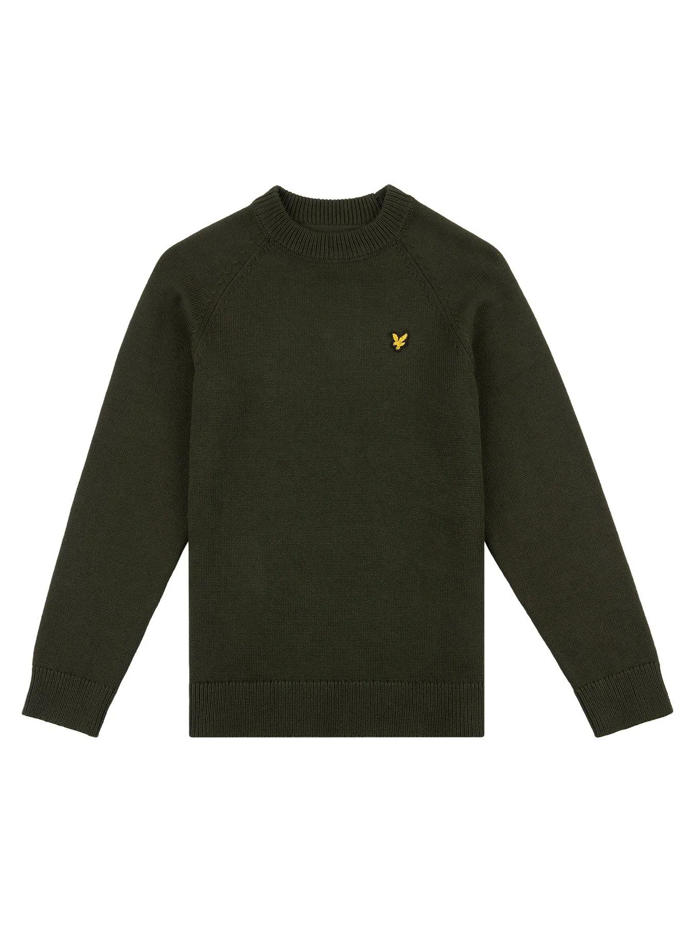 Lyle & Scott Boys Knitted High Neck Jumper - Rosin