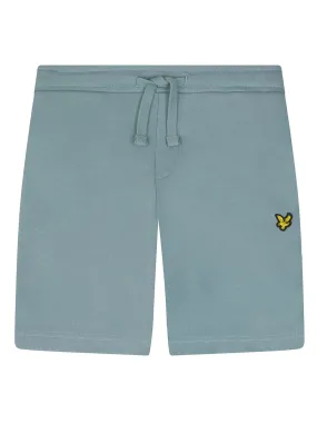 Lyle & Scott Boys Sweat Shorts - Slate Blue