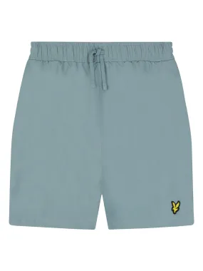 Lyle & Scott Boys Swim Shorts - Slate Blue