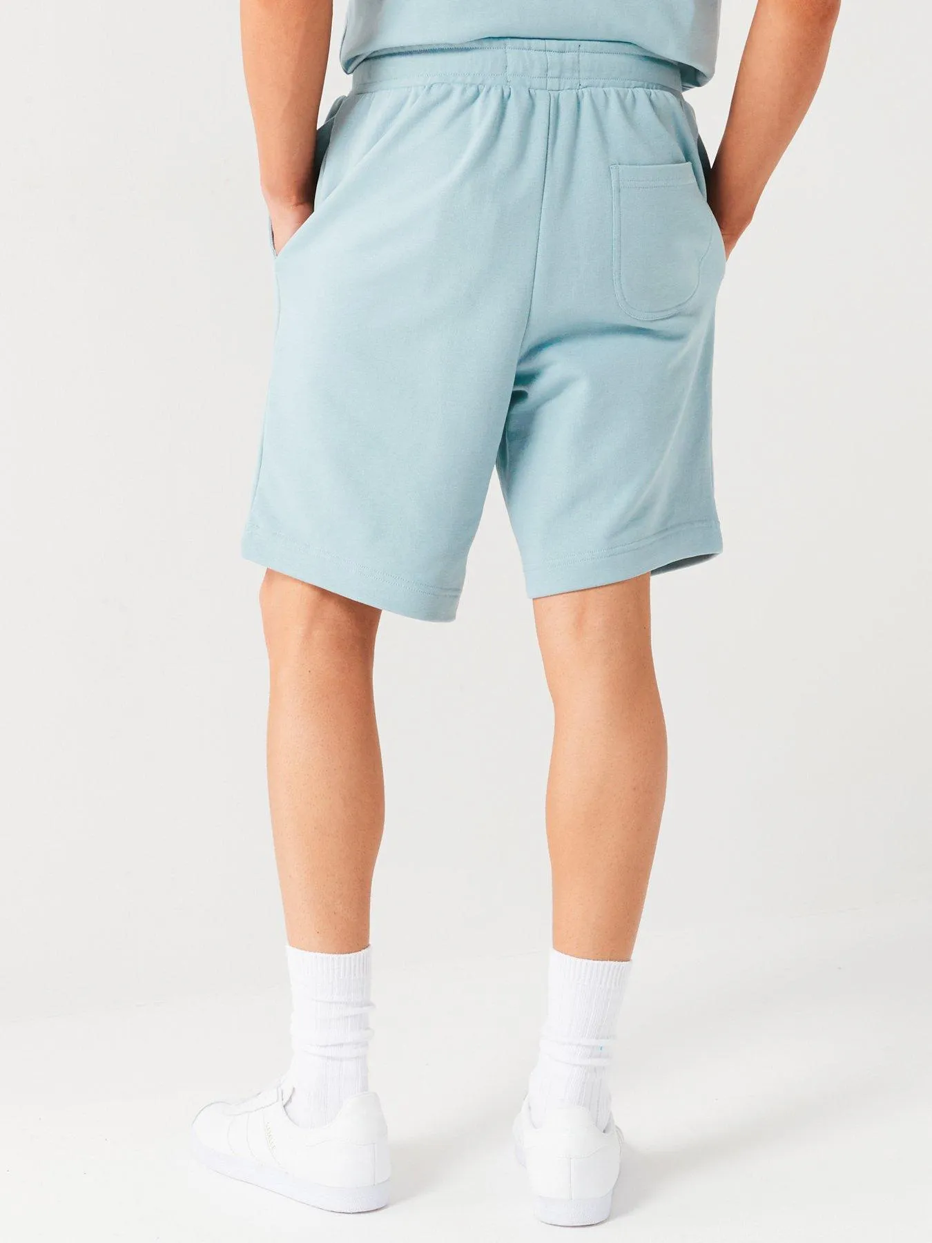 Lyle & Scott Jersey Sweat Shorts - Light Blue